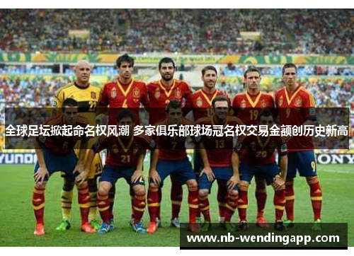 全球足坛掀起命名权风潮 多家俱乐部球场冠名权交易金额创历史新高